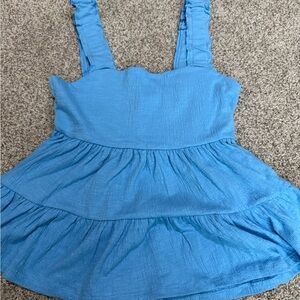 SO Blue Women's Tank Top baby doll